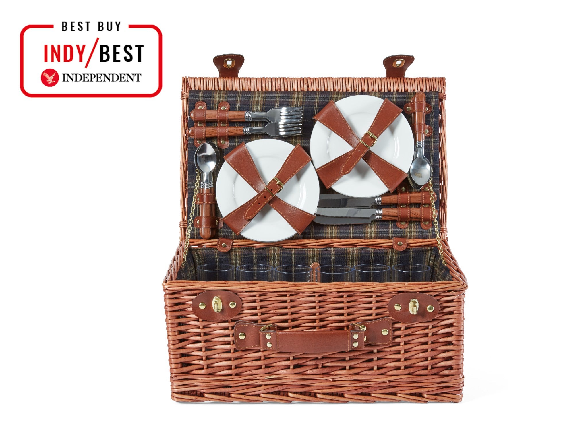 Best picnic baskets and hamper sets 2022: Wicker and insulated carriers | The Independent